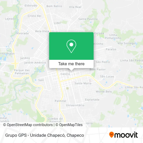 Grupo GPS - Unidade Chapecó map