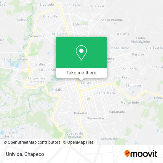 Univida map