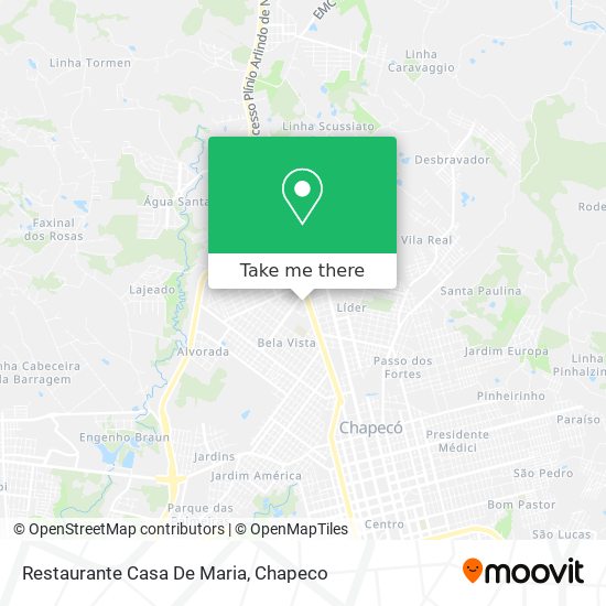 Restaurante Casa De Maria map