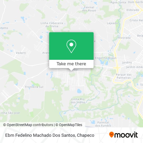 Ebm Fedelino Machado Dos Santos map
