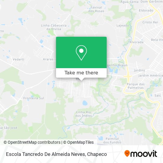 Escola Tancredo De Almeida Neves map