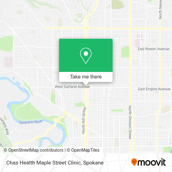 Mapa de Chas Health Maple Street Clinic