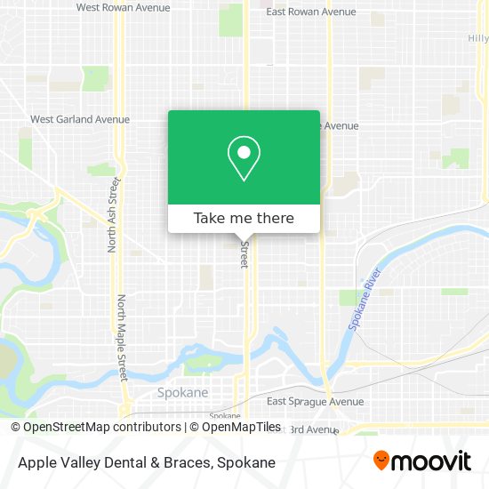 Mapa de Apple Valley Dental & Braces