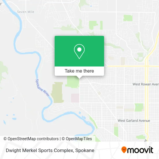 Mapa de Dwight Merkel Sports Complex