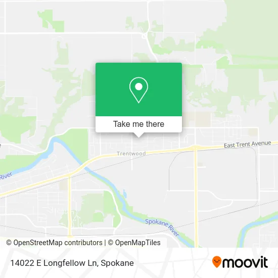 14022 E Longfellow Ln map