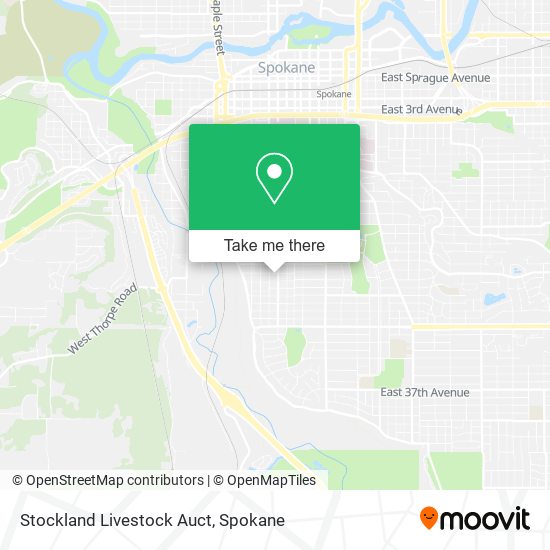 Stockland Livestock Auct map