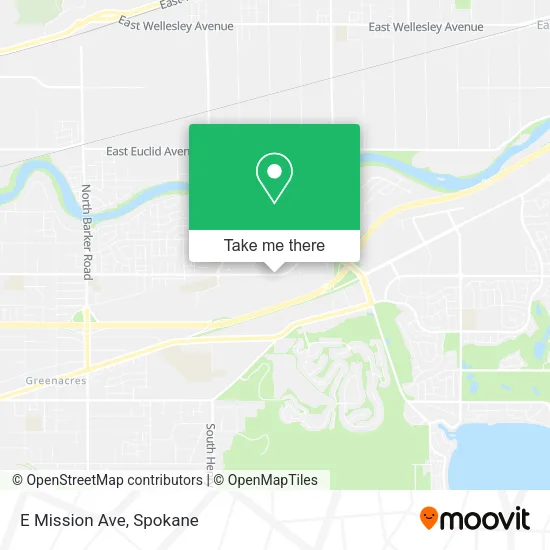Mapa de E Mission Ave