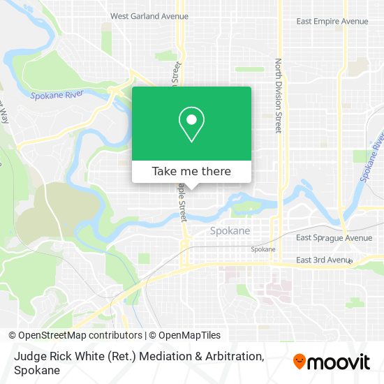 Mapa de Judge Rick White (Ret.) Mediation & Arbitration