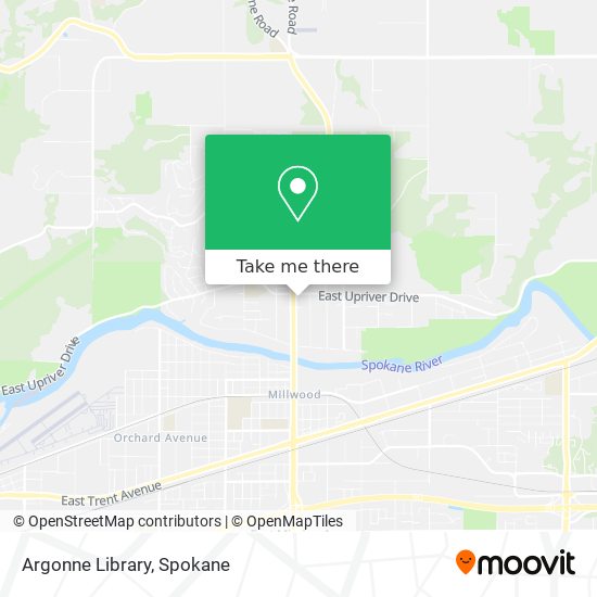 Mapa de Argonne Library