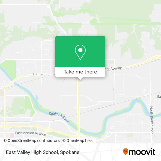 East Valley High School map