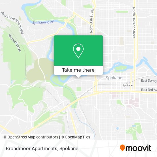 Broadmoor Apartments map
