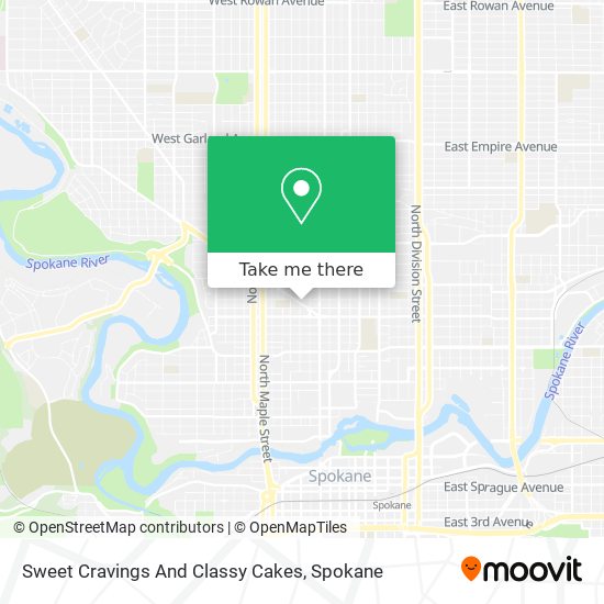 Mapa de Sweet Cravings And Classy Cakes