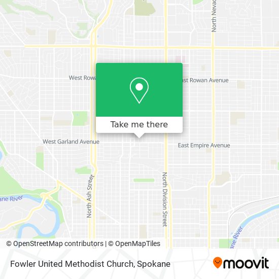 Fowler United Methodist Church map