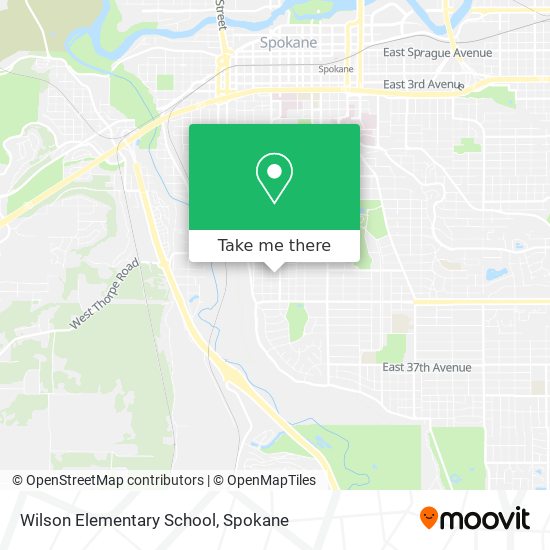 Wilson Elementary School map