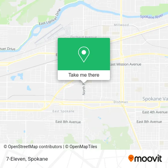 Mapa de 7-Eleven