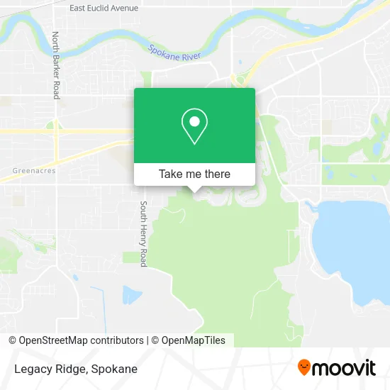 Legacy Ridge map