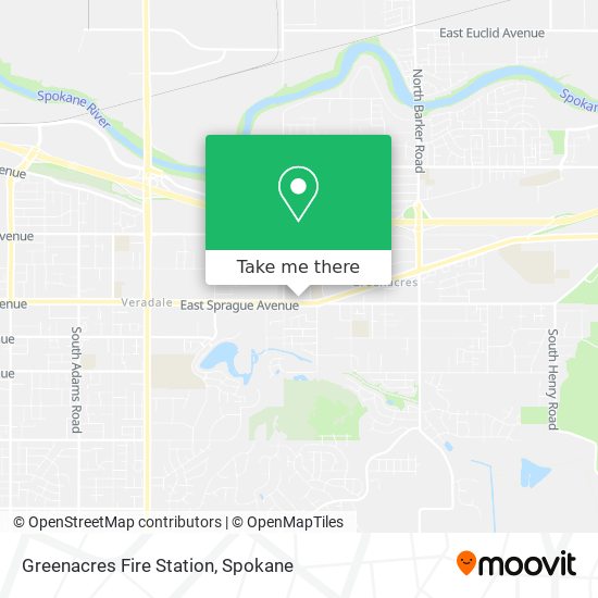 Greenacres Fire Station map