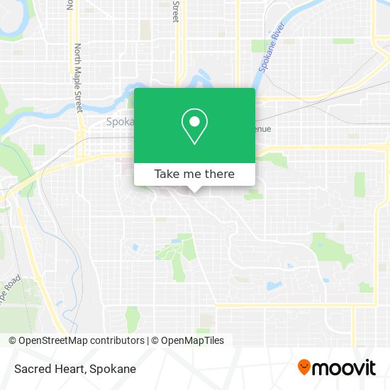 Mapa de Sacred Heart