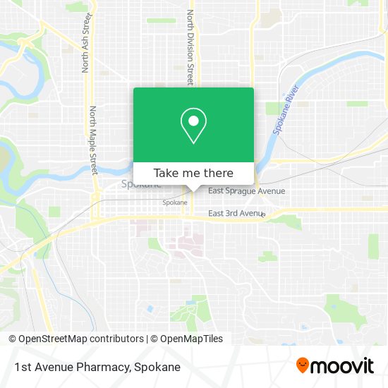 Mapa de 1st Avenue Pharmacy