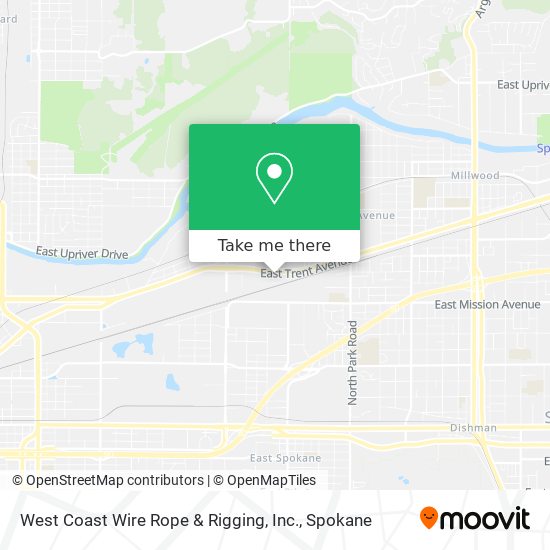 West Coast Wire Rope & Rigging, Inc. map
