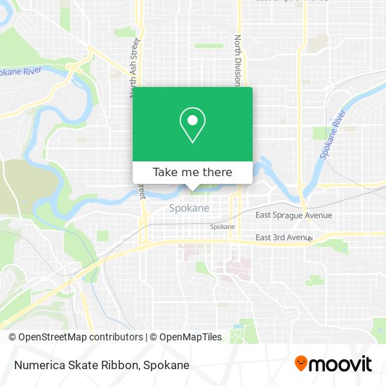 Numerica Skate Ribbon map