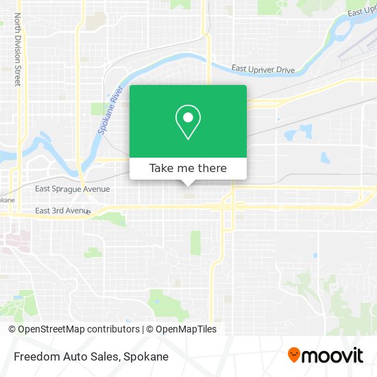 Freedom Auto Sales map