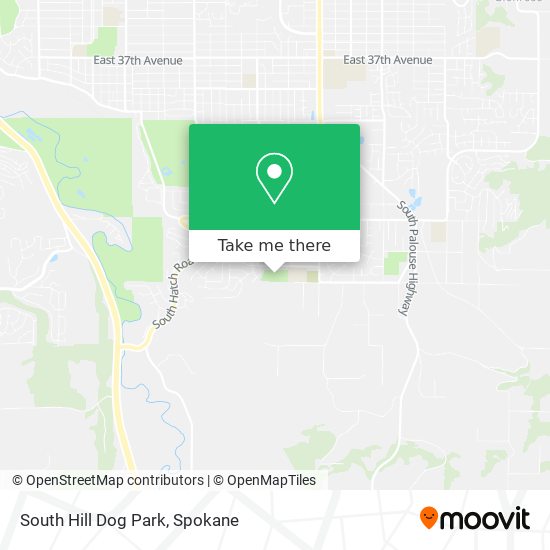 Mapa de South Hill Dog Park