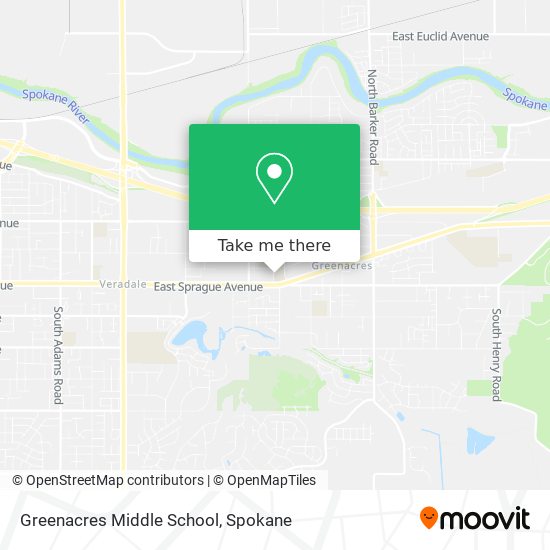 Greenacres Middle School map