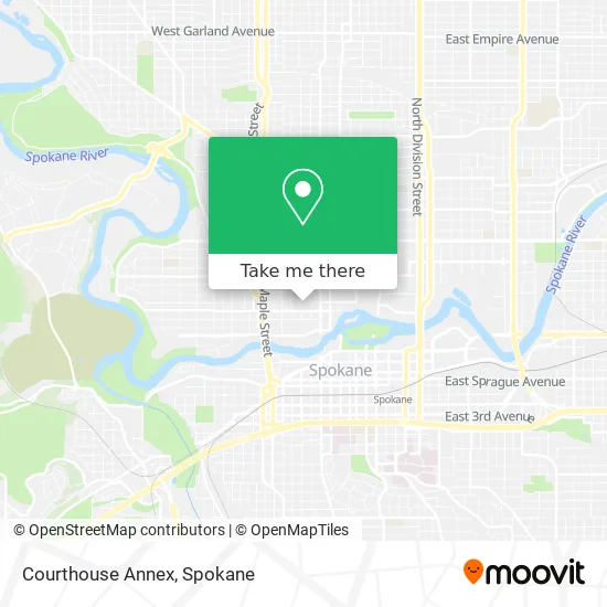 Courthouse Annex map