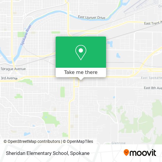 Mapa de Sheridan Elementary School