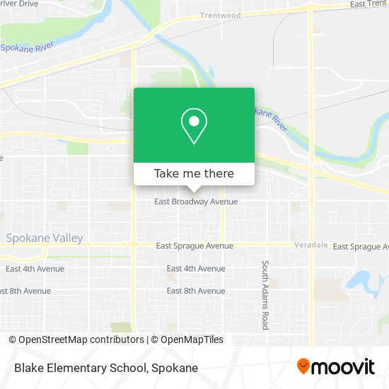 Blake Elementary School map