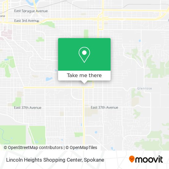 Mapa de Lincoln Heights Shopping Center