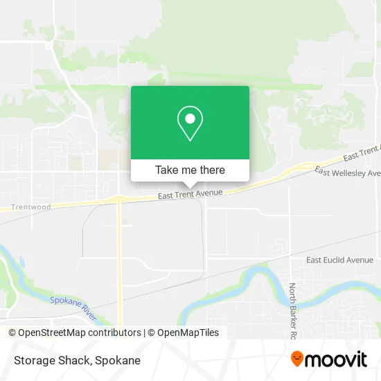 Storage Shack map