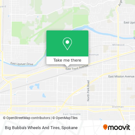 Big Bubba's Wheels And Tires map