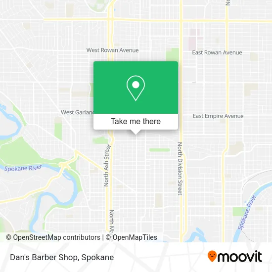 Mapa de Dan's Barber Shop