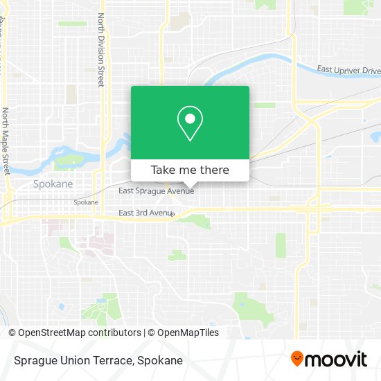 Mapa de Sprague Union Terrace