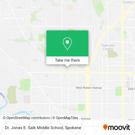 Mapa de Dr. Jonas E. Salk Middle School