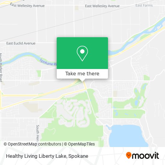 Mapa de Healthy Living Liberty Lake