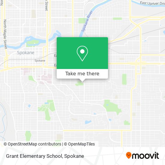 Grant Elementary School map
