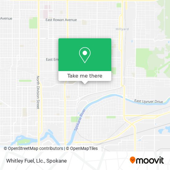 Mapa de Whitley Fuel, Llc.