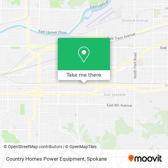 Country Homes Power Equipment map