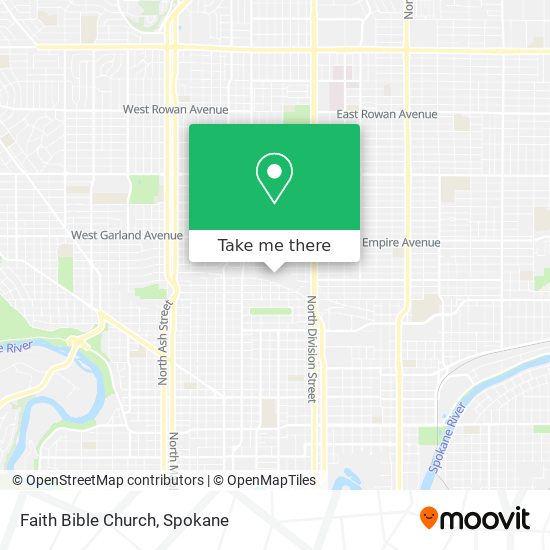 Faith Bible Church map