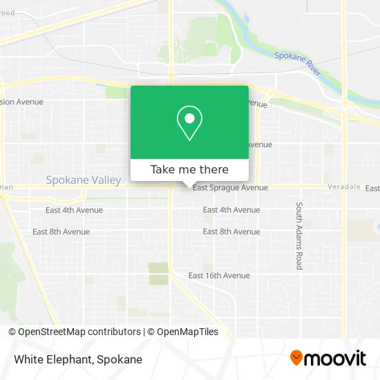 White Elephant map
