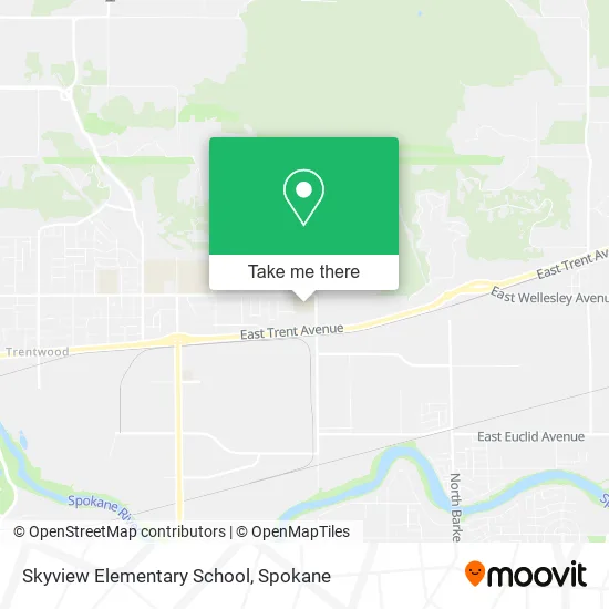 Skyview Elementary School map