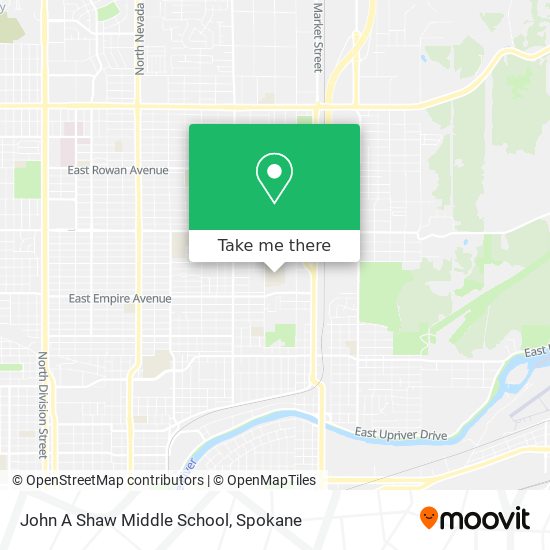 Mapa de John A Shaw Middle School