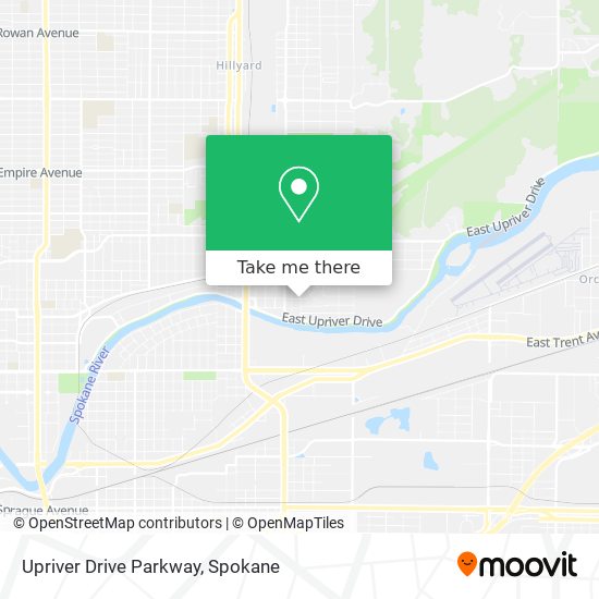 Upriver Drive Parkway map