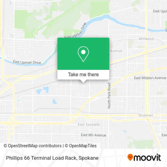 Mapa de Phillips 66 Terminal Load Rack
