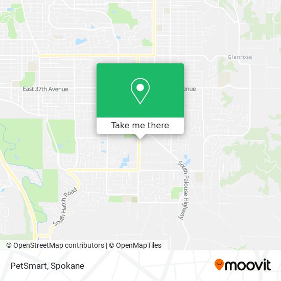 Mapa de PetSmart