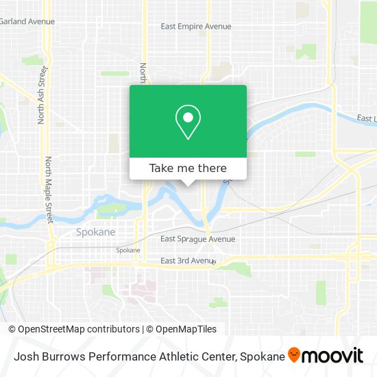 Mapa de Josh Burrows Performance Athletic Center