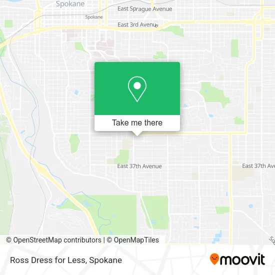 Ross Dress for Less map